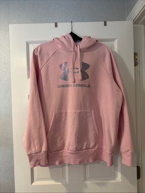 Under Armour Light Pink Fleece Hoodie